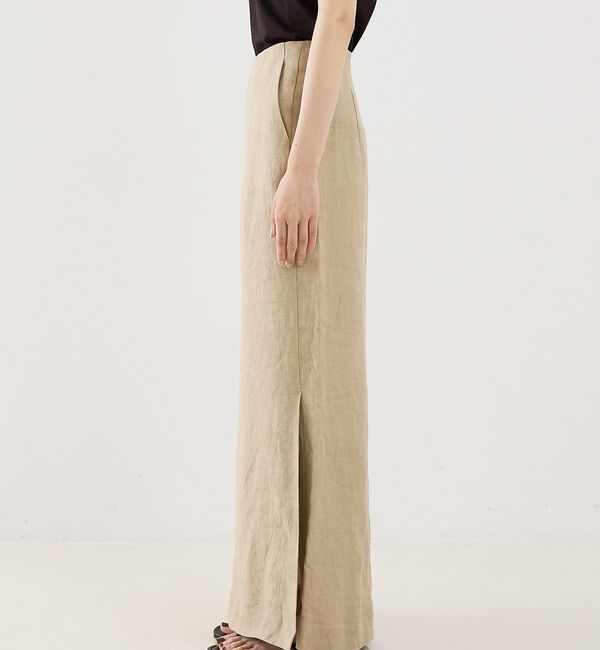 The Store by C' 「【COCUCA】リネンストレートスカート」|スカート|