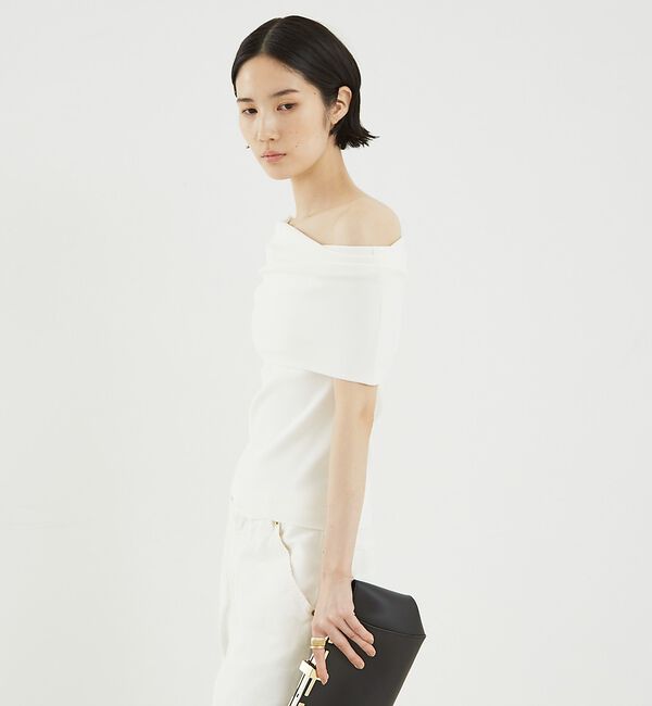 The Store by C' 「【COCUCA】オフショルダーニット【予約】」|ニット・セーター|