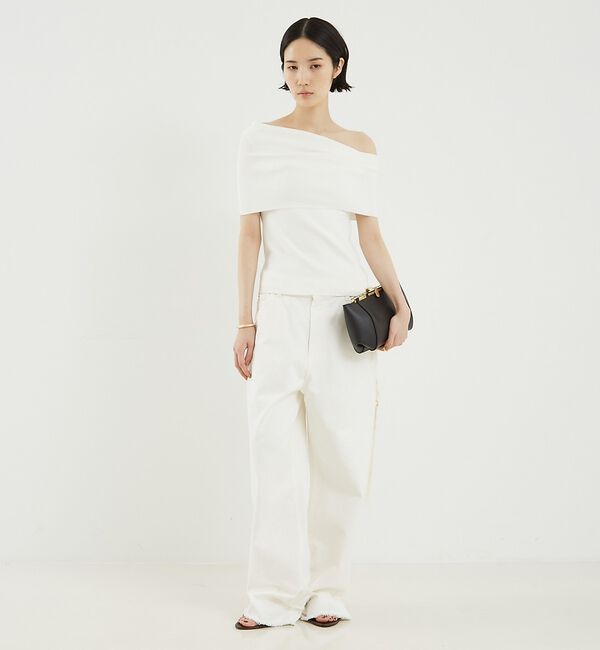 The Store by C' 「【COCUCA】オフショルダーニット【予約】」|ニット・セーター|