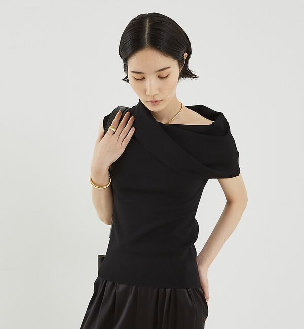 The Store by C' 「【COCUCA】オフショルダーニット【予約】」|ニット・セーター|