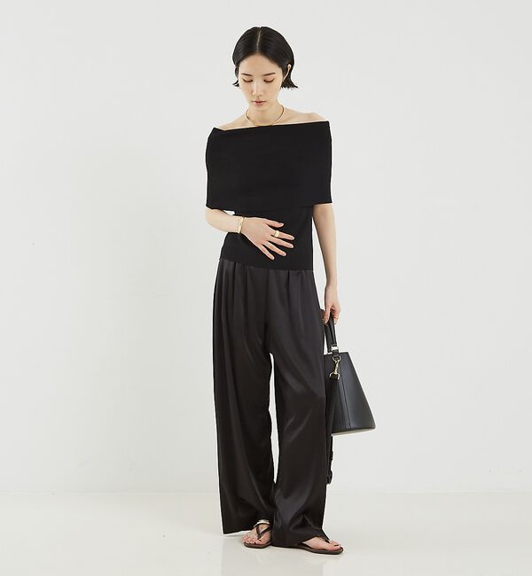 The Store by C' 「【COCUCA】オフショルダーニット【予約】」|ニット・セーター|