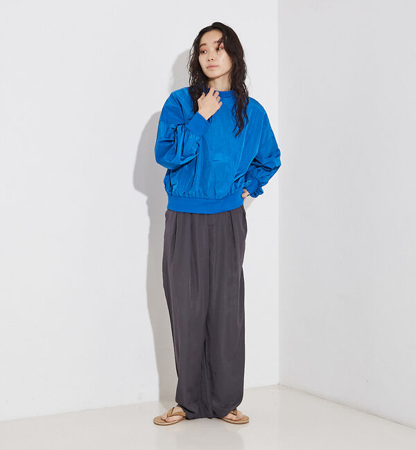 NOMINE「【セットアップ対応】ヴィンテージサテン ドロストコード パンツ」|その他|