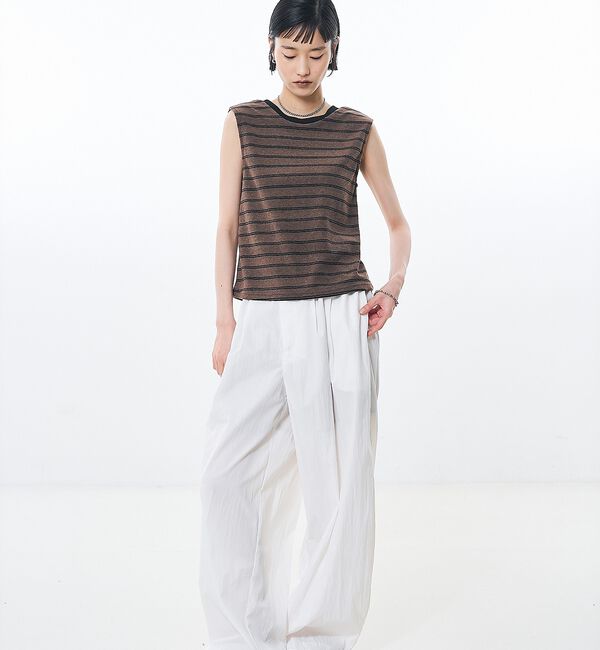 NOMINE「前後2WAY パイル タンク【予約】」|キャミソール|