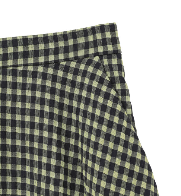 TIARA「ギンガムチェックフレアスカート」|スカート|