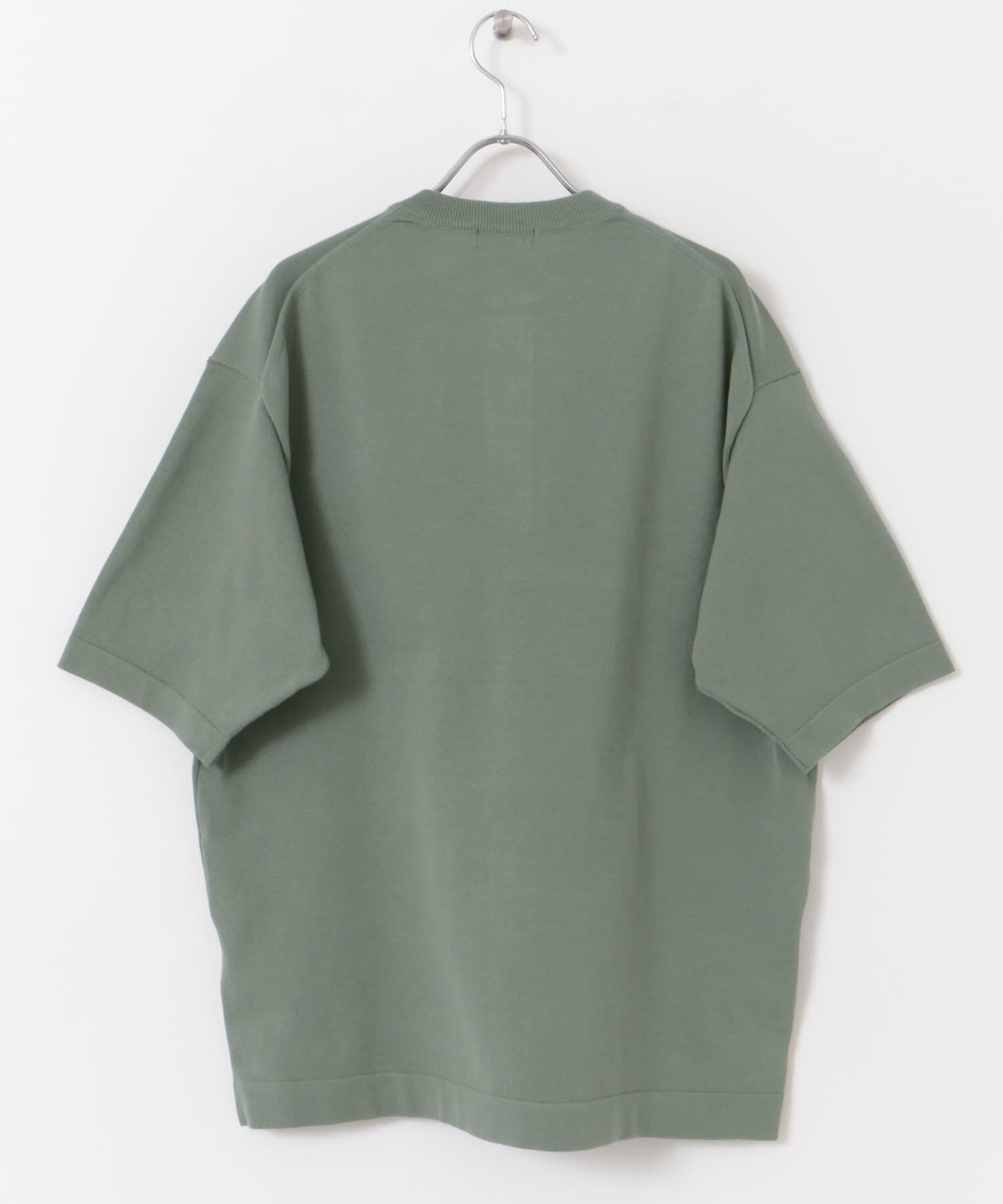 URBAN RESEARCH DOORS「FORK&SPOON　ヘンリーネックニットTシャツ」|ニット・セーター|