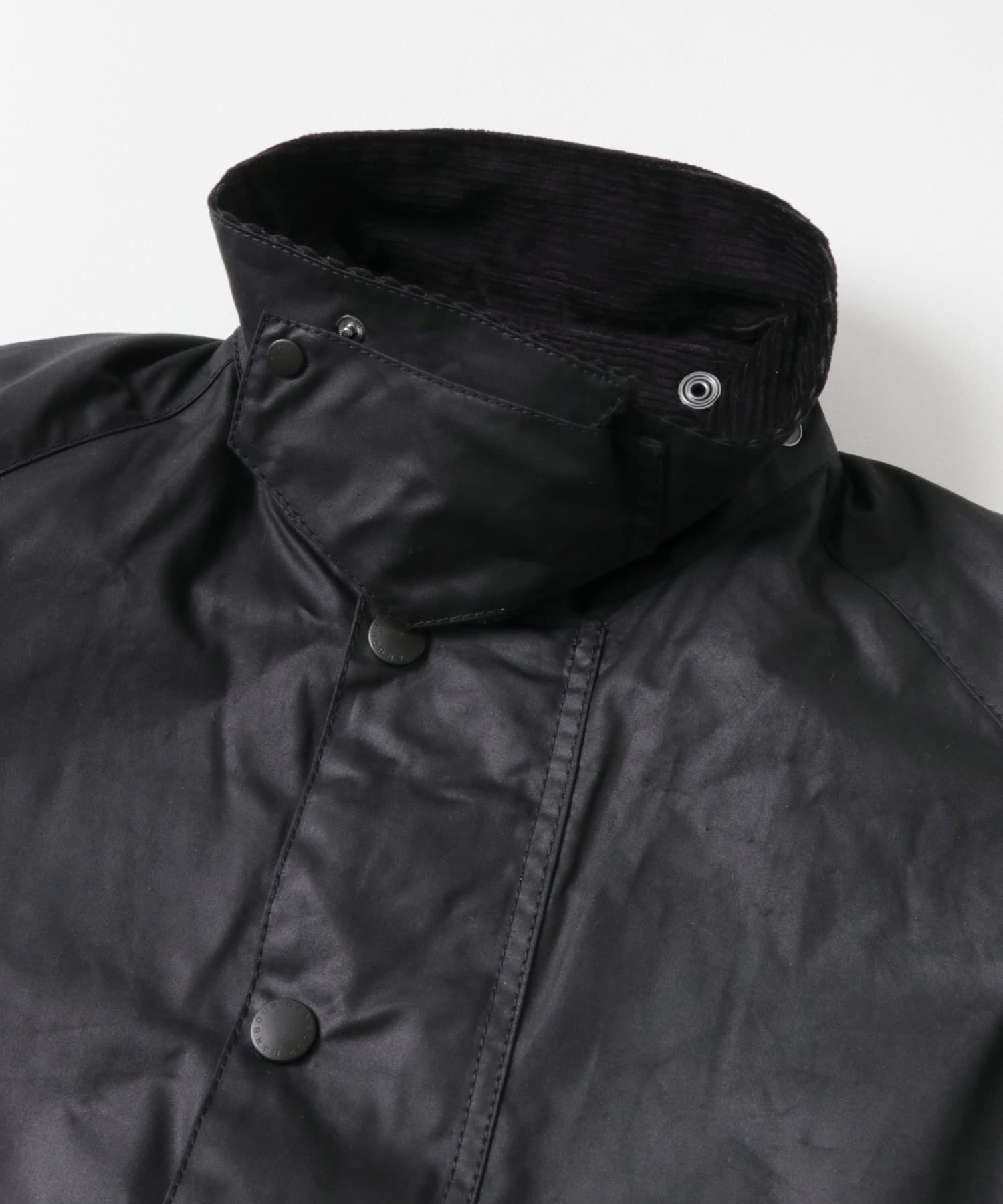 URBAN RESEARCH DOORS「OS TRANSPORT WAX JACKET」|ノーカラーコート|