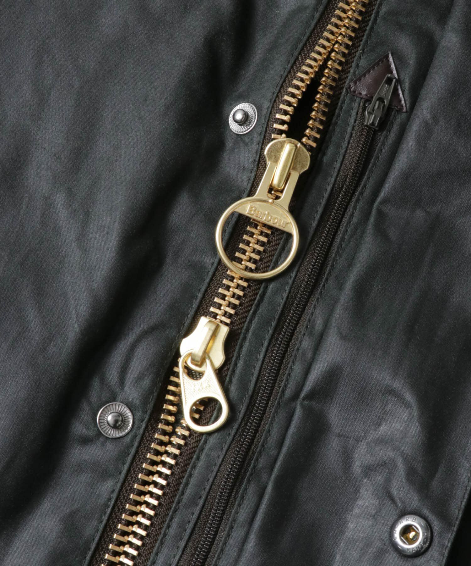 URBAN RESEARCH DOORS「OS TRANSPORT WAX JACKET」|ノーカラーコート|