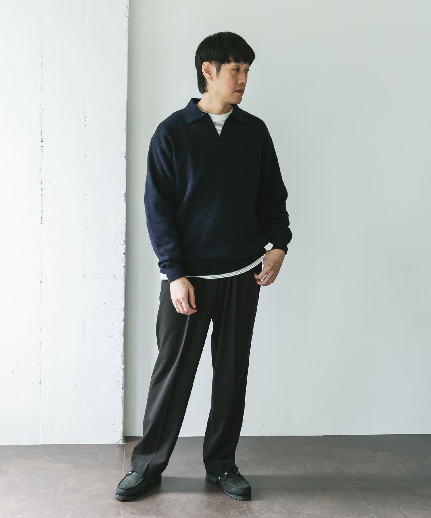 URBAN RESEARCH DOORS「『仁村紗和さん着用』『UR TECH』完声2タックワイドトラウザー」|その他|