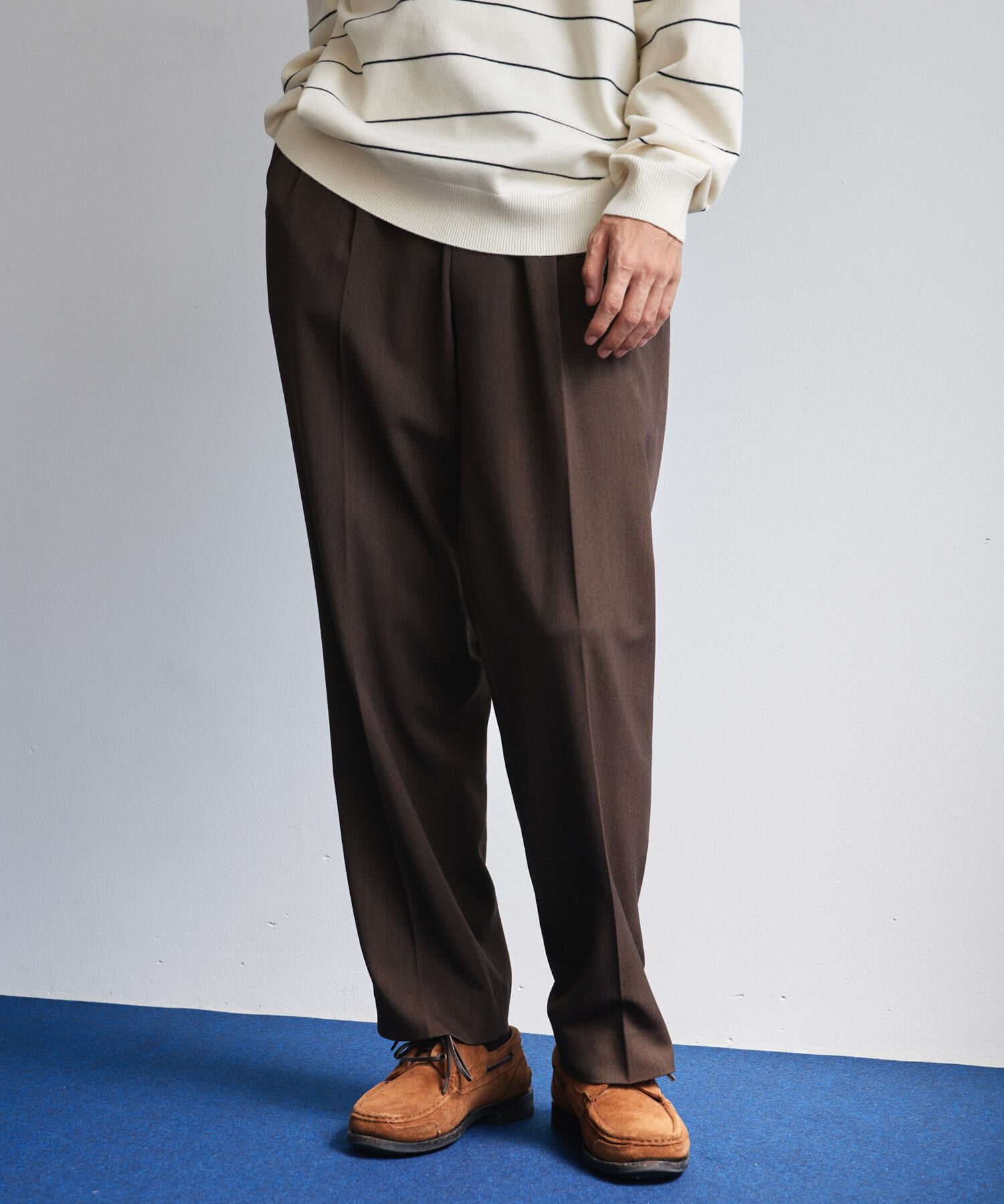 URBAN RESEARCH DOORS「『仁村紗和さん着用』『UR TECH』完声2タックワイドトラウザー」|その他|