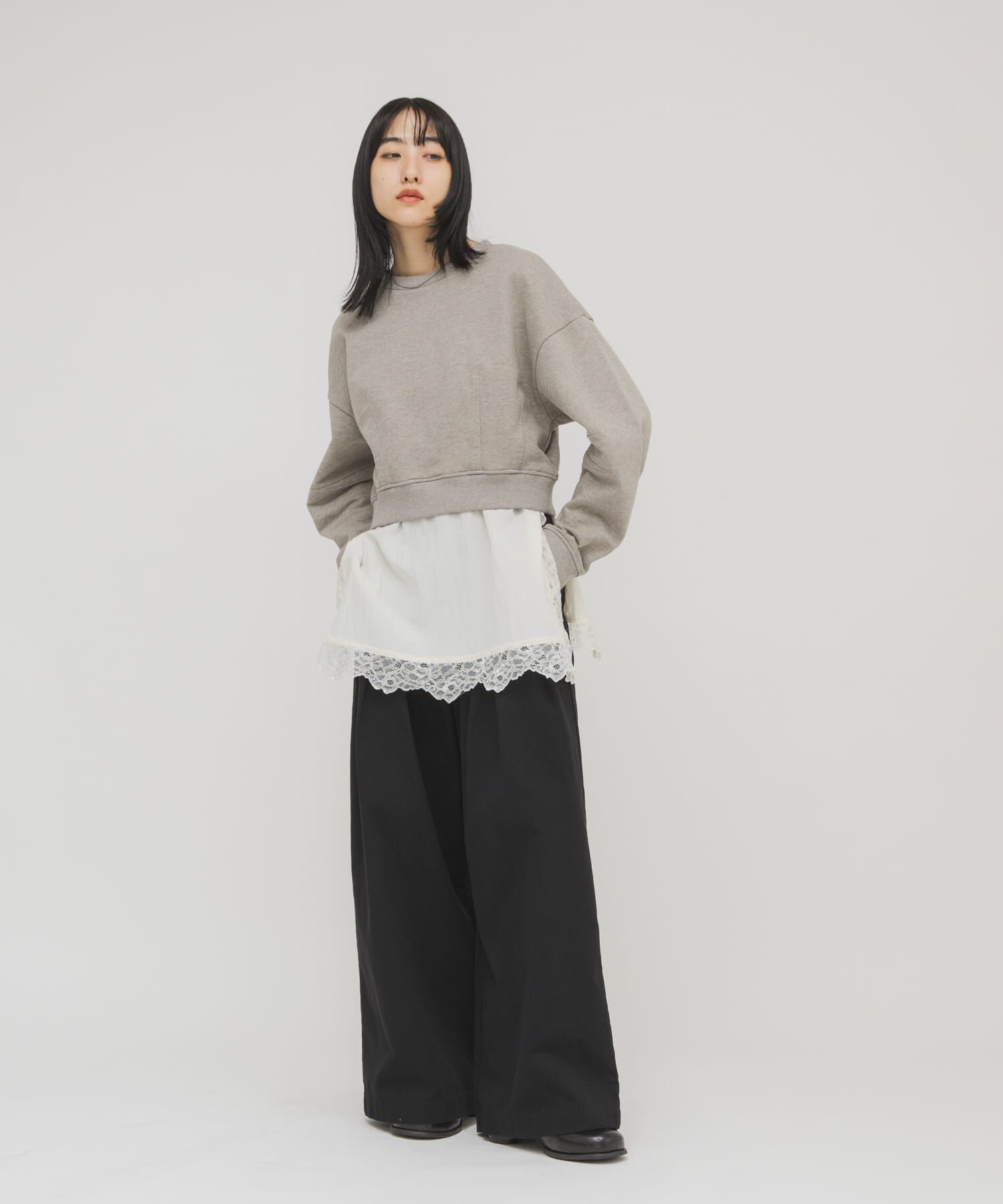  「『一部WEB限定カラー』ヴィンテージライクレースキャミソール」|キャミソール|