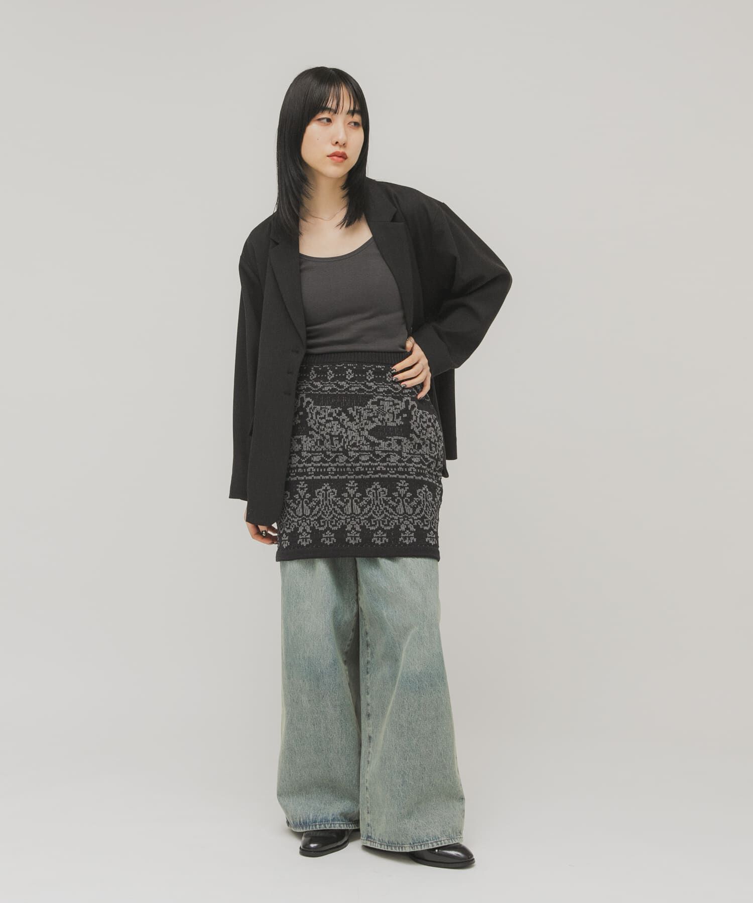  「フリルスリーブテーラードジャケット」|その他|