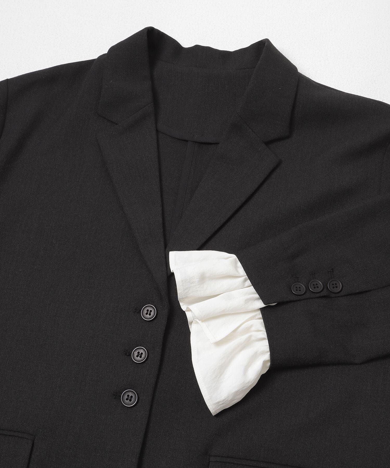  「フリルスリーブテーラードジャケット」|その他|