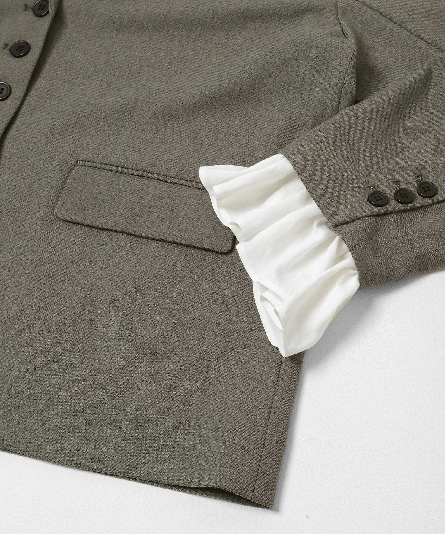  「フリルスリーブテーラードジャケット」|その他|