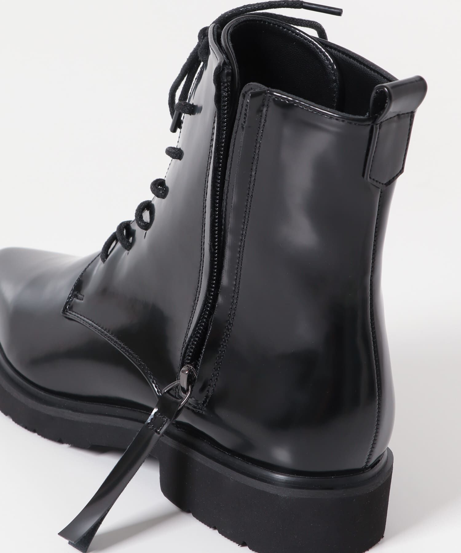 SENSE OF PLACE by URBAN RESEARCH「ポインテッドレースアップブーツ」|ショートブーツ|