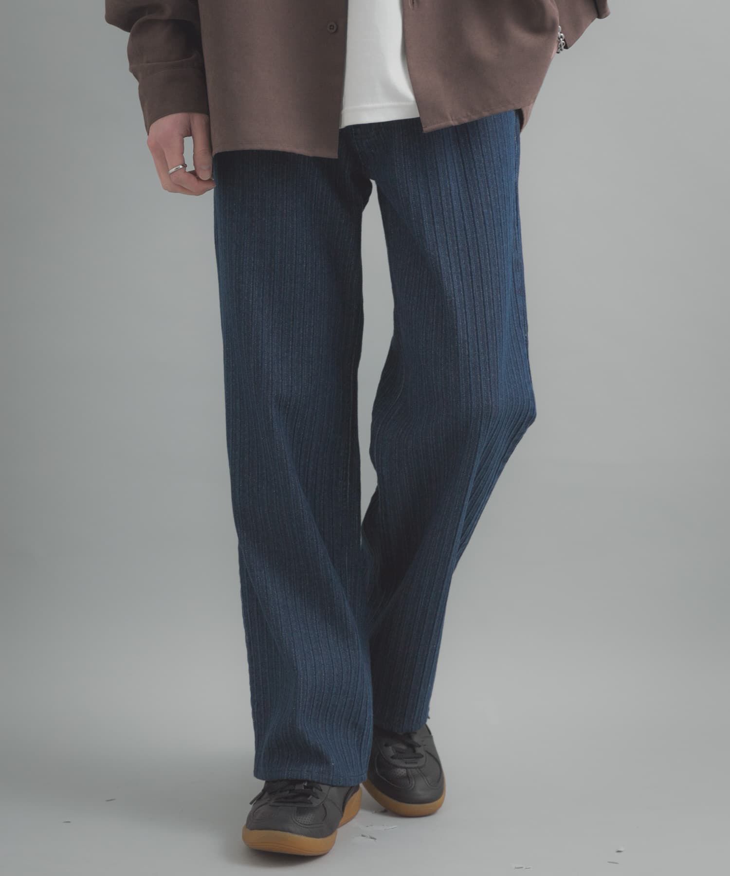 SENSE OF PLACE by URBAN RESEARCH「ジャガードデニムストレートパンツ」|その他|