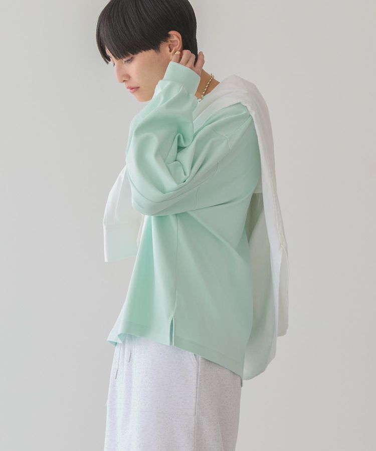 AMERICAN HOLIC「【WEB限定】袖ボリュームカットプルオーバー」|Tシャツ・カットソー|