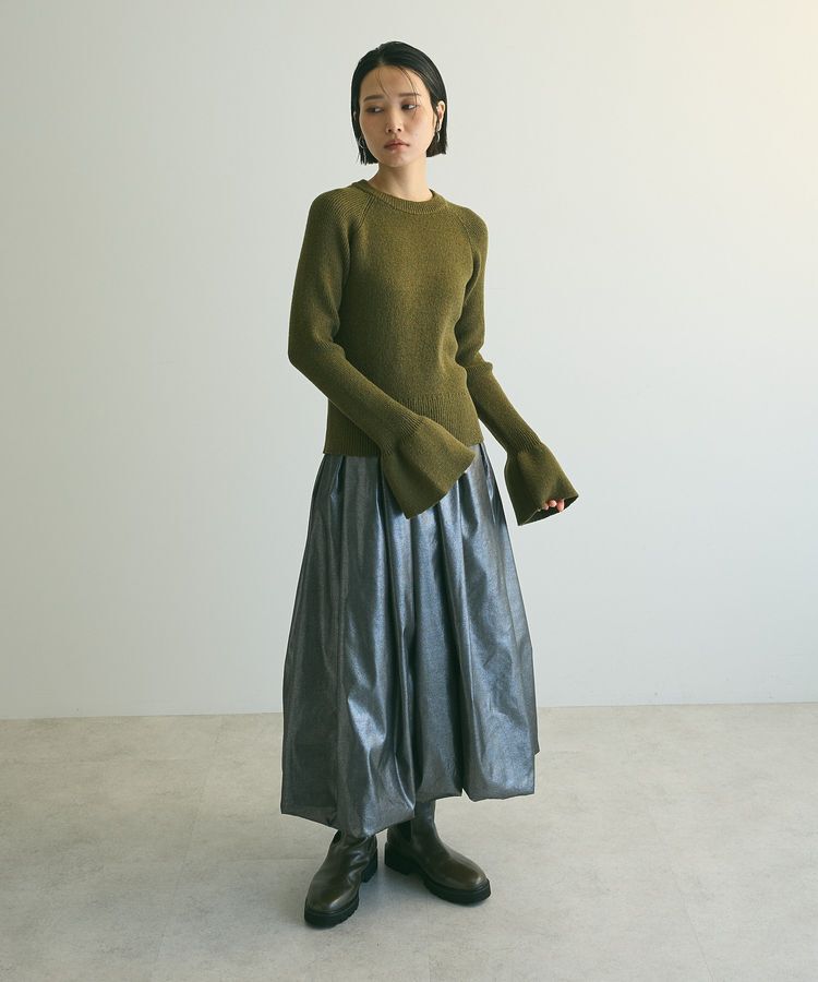 armonia「armonia.袖フレアニットプルオーバー」|ニット・セーター|