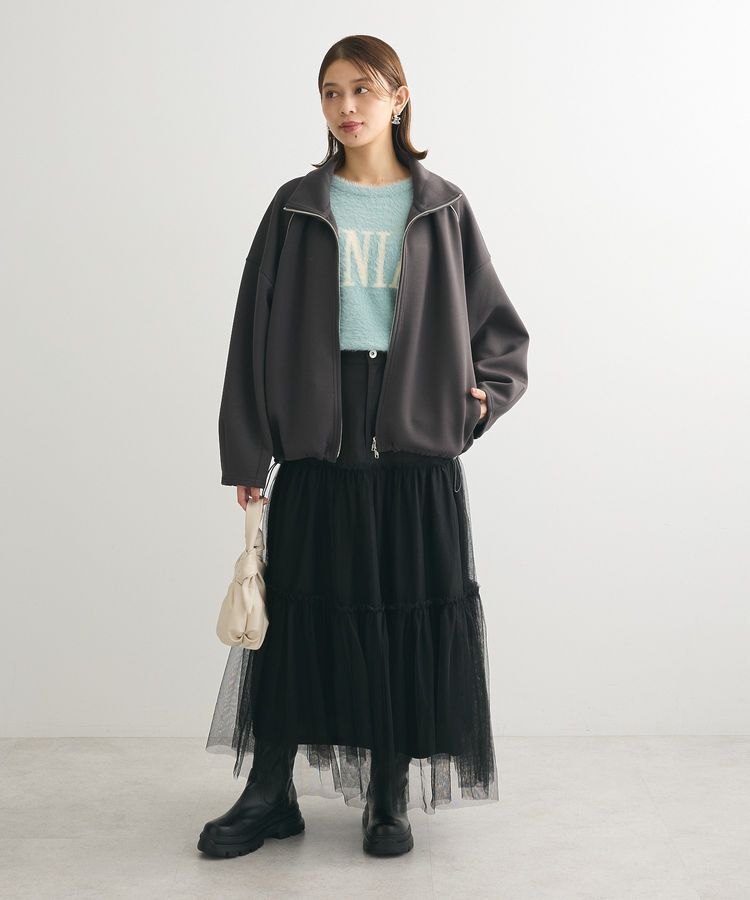 Green Parks「・ELENCARE DUE ハイブリットティアードスカート」|フレア|