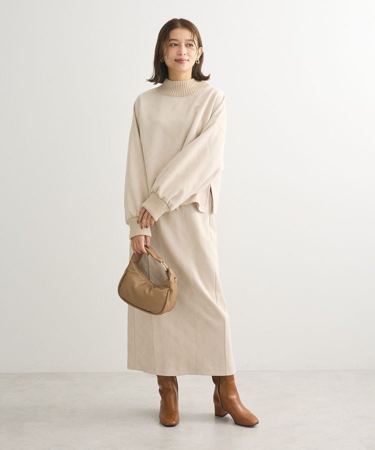 Green Parks「・ELENCARE DUE エンボスプルオーバー」|Tシャツ・カットソー|