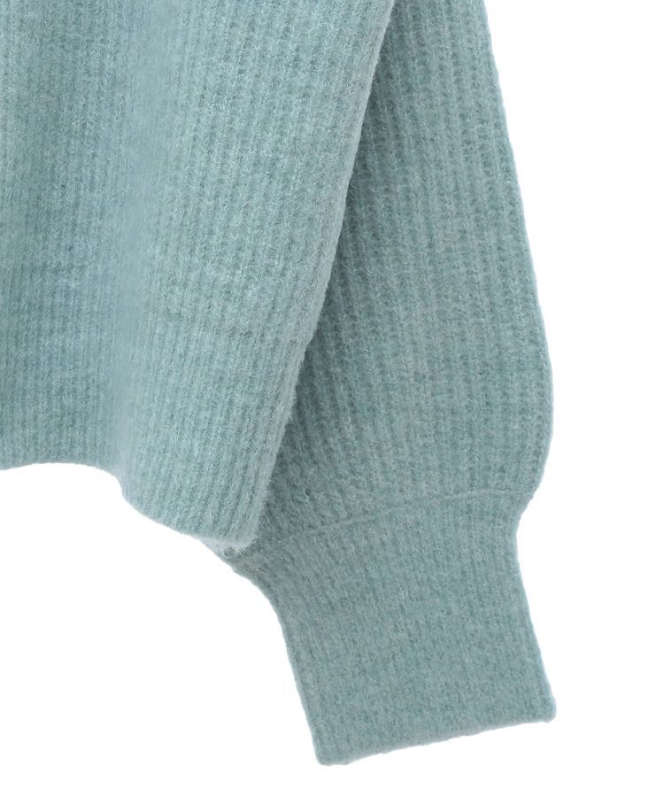 Green Parks「Zip付きコンパクトニットカーディガン」|カーディガン|