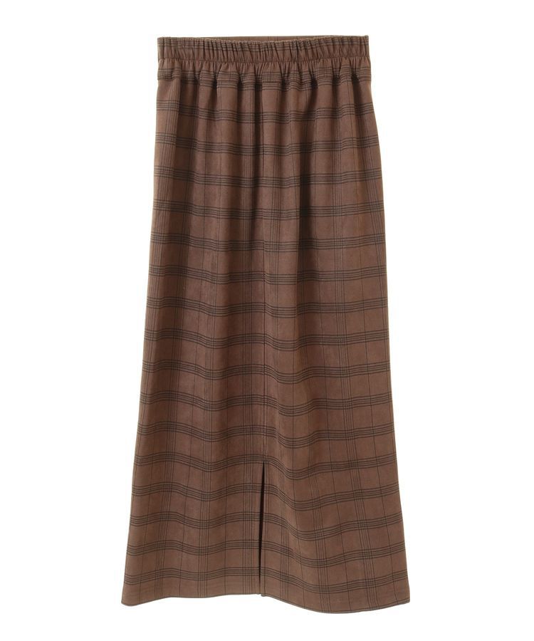 Green Parks「・ELENCARE DUE チェックナロースカート」|タイト|