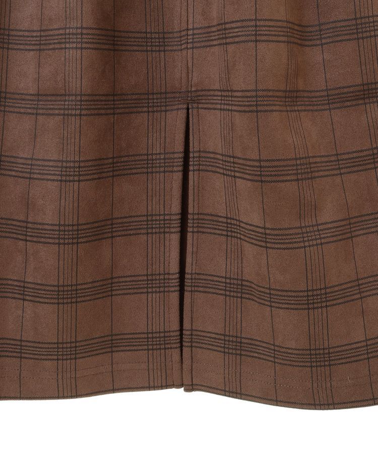 Green Parks「・ELENCARE DUE チェックナロースカート」|タイト|