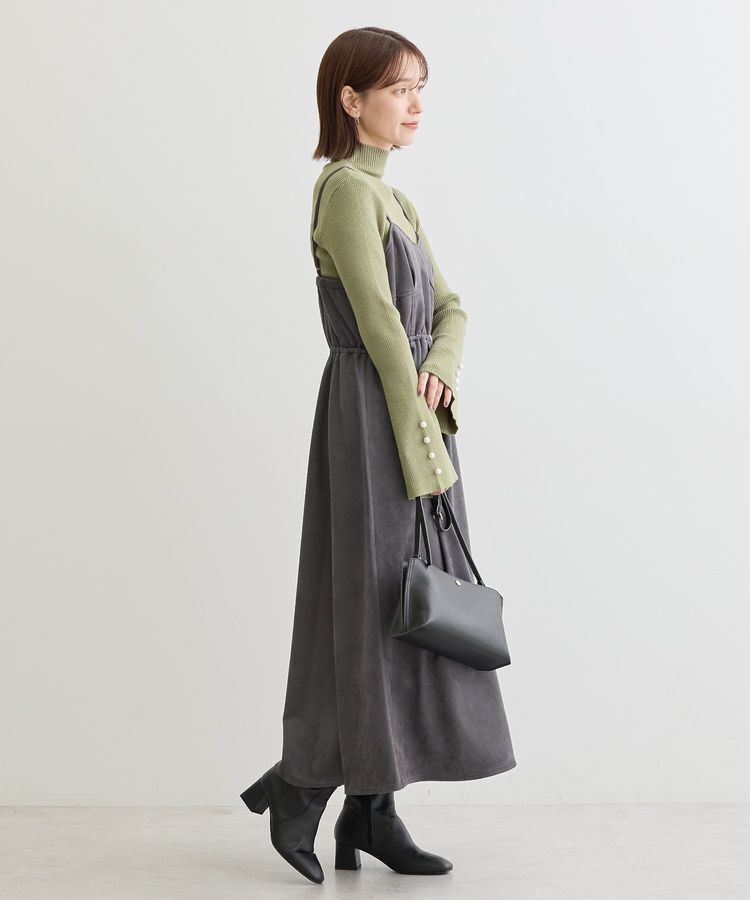 Green Parks「・SUGAR SPOON スエードポンチキャミワンピ」|ワンピース|