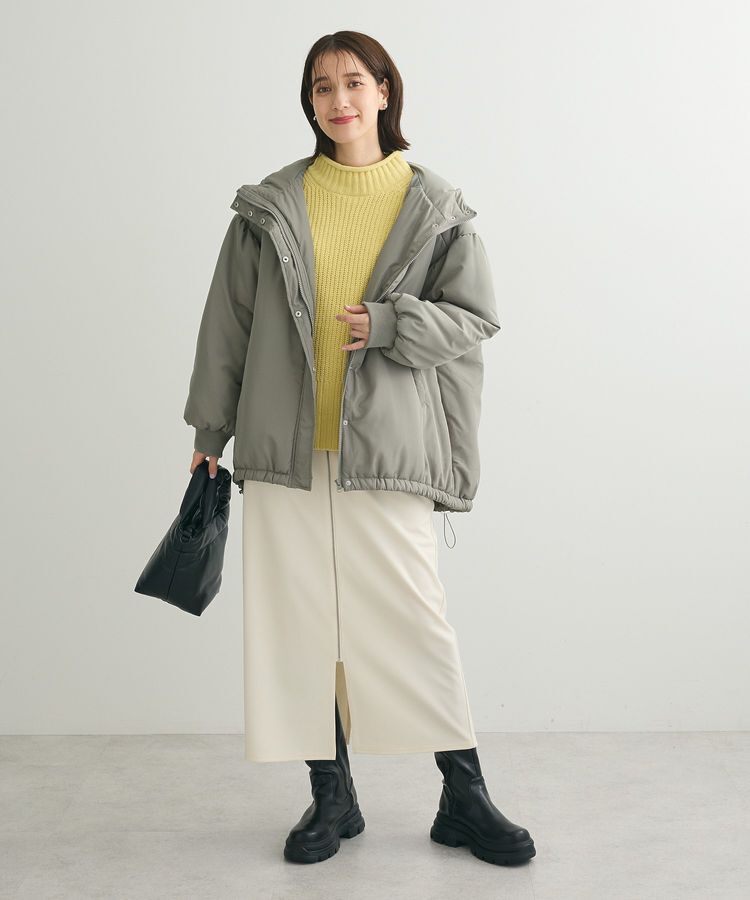 Green Parks「あったからくスレ フロントZIPスカート」|スカート|