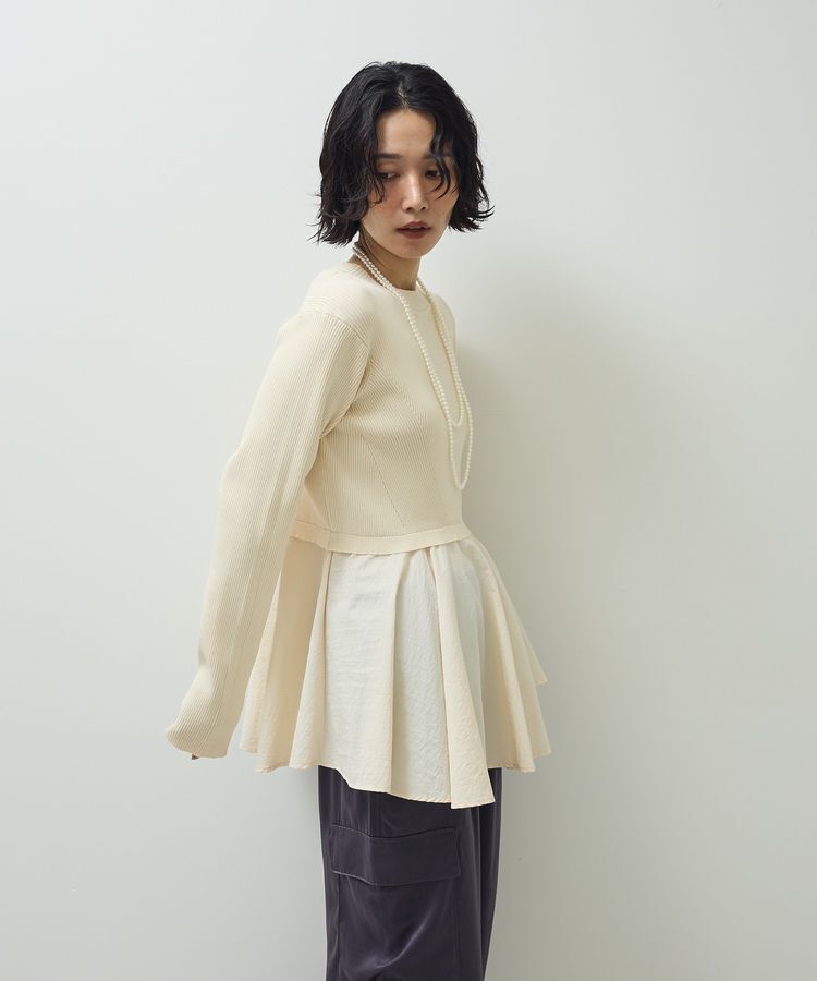 Green Parks「・ELENCARE DUE ハイブリットハイネックニット」|ニット・セーター|