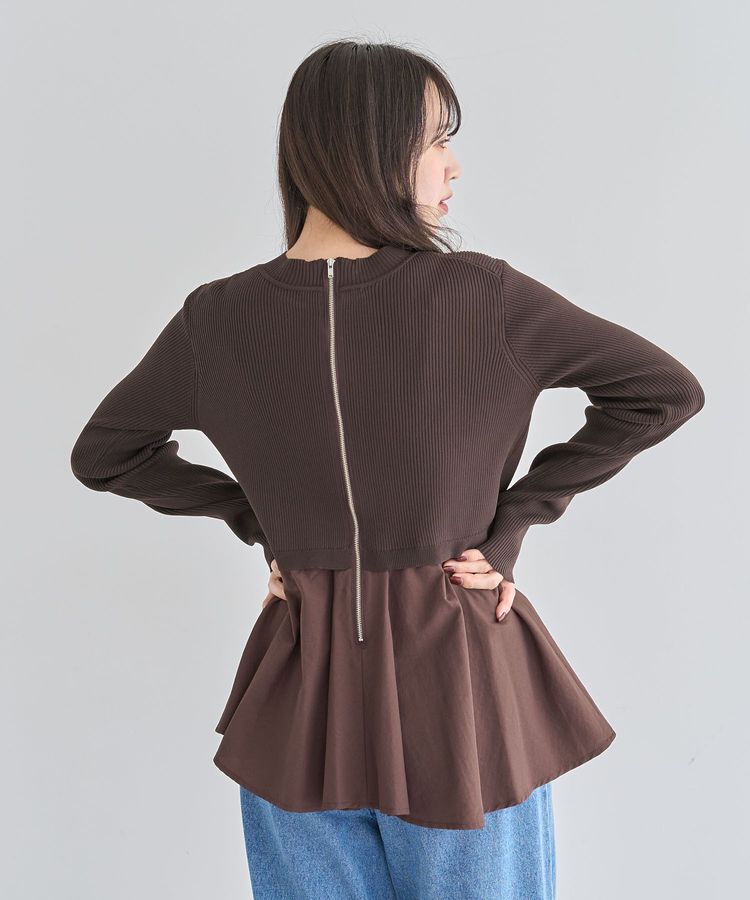 Green Parks「・ELENCARE DUE ハイブリットハイネックニット」|ニット・セーター|