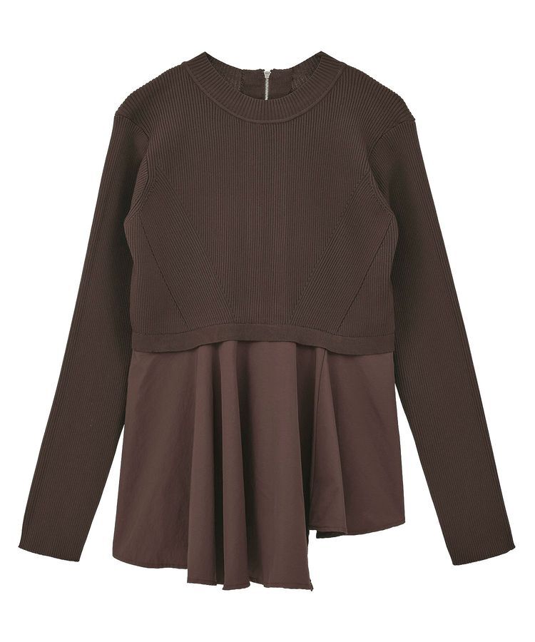 Green Parks「・ELENCARE DUE ハイブリットハイネックニット」|ニット・セーター|