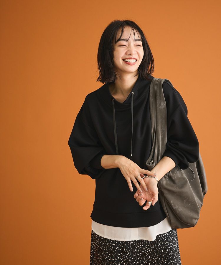 Green Parks「ダンボール抜け衿プルオーバー」|スウェット・ジャージ|