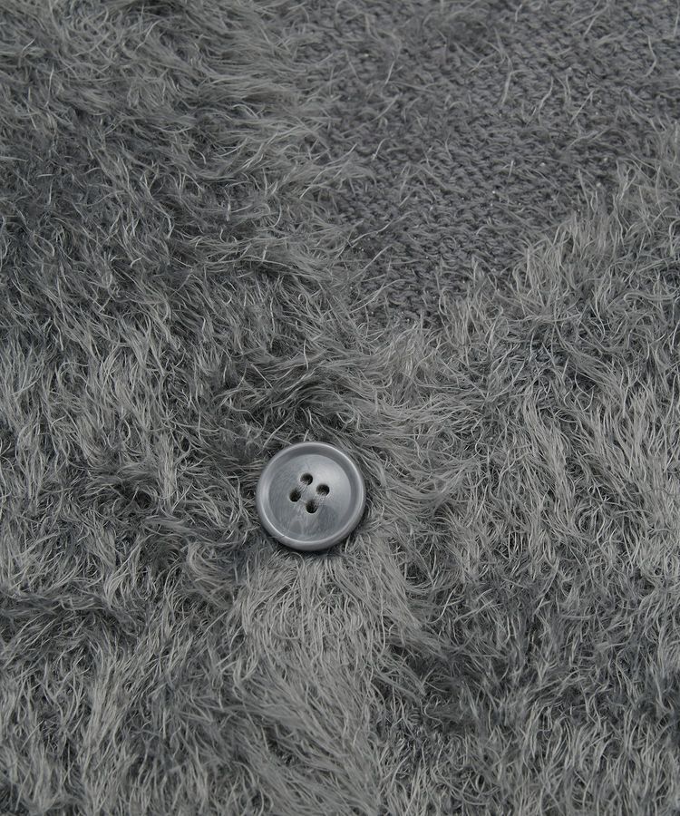 Green Parks「シャギーVネックカーディガン」|カーディガン|