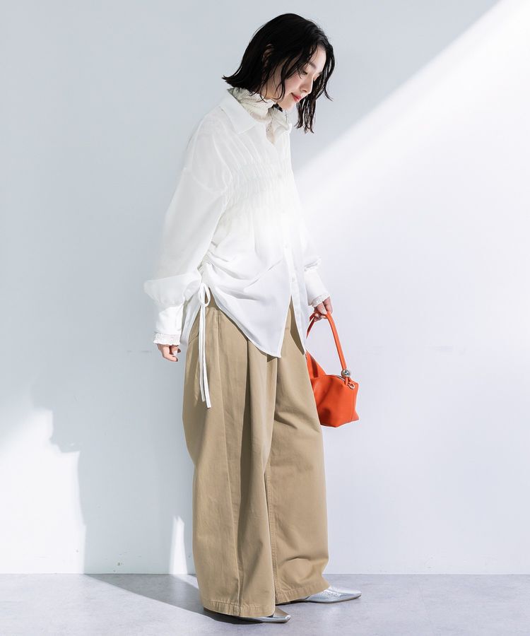 Green Parks「脇シャーリングシャツ」|シャツ・ブラウス|