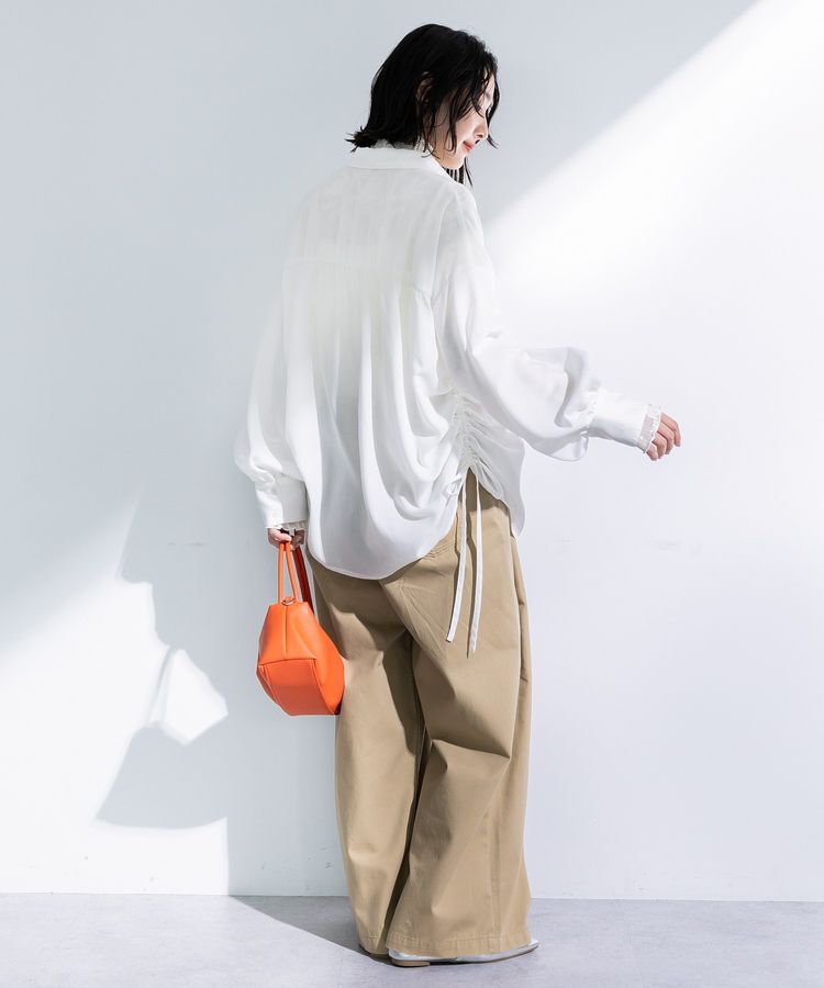 Green Parks「脇シャーリングシャツ」|シャツ・ブラウス|