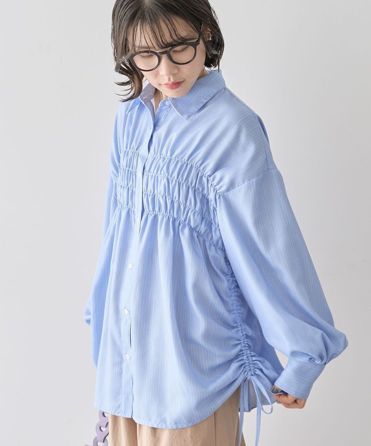 Green Parks「脇シャーリングシャツ」|シャツ・ブラウス|