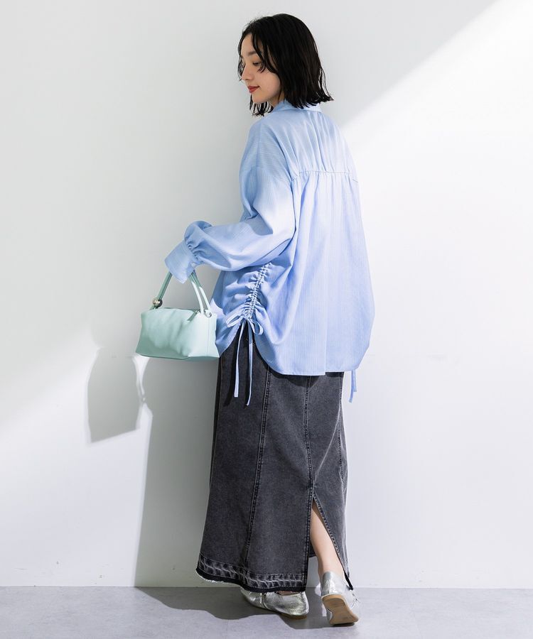 Green Parks「脇シャーリングシャツ」|シャツ・ブラウス|