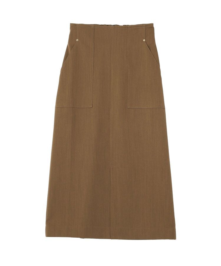 YECCA VECCA「ドライタッチナロースカート」|スカート|