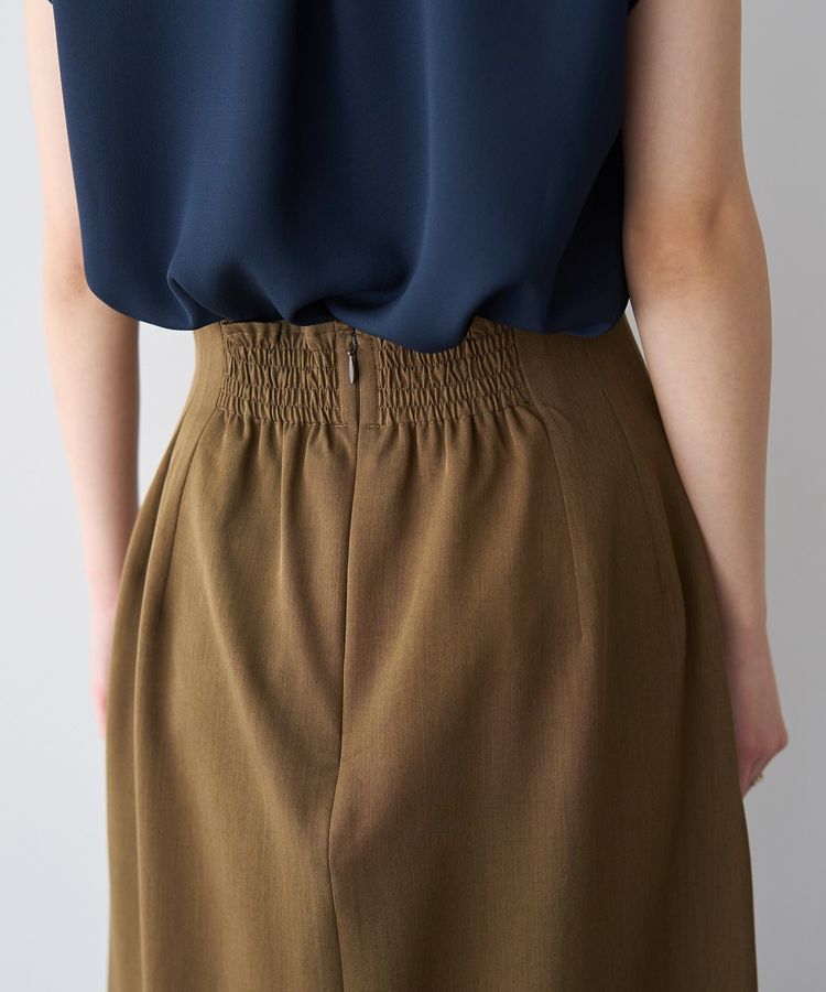 YECCA VECCA「ドライタッチナロースカート」|スカート|