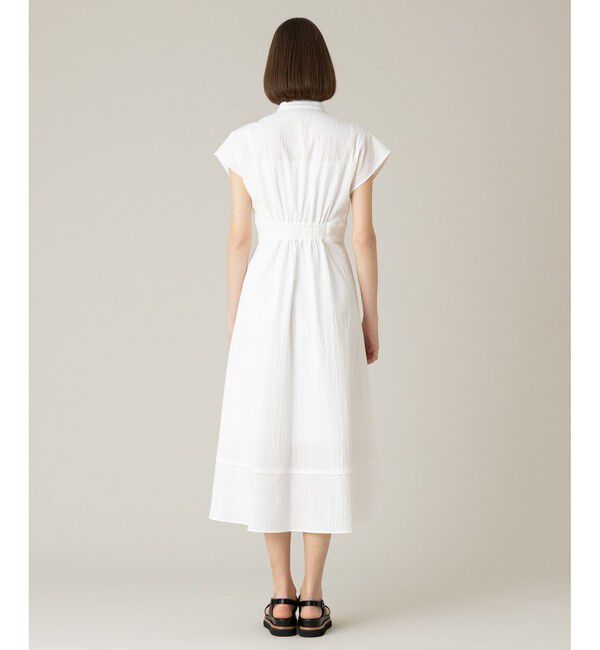 LOULOU WILLOUGHBY「【LOULOU WILLOUGHBY】リップルタックワンピース」|ワンピース|