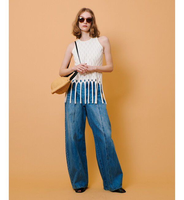 allureville「ハンモックフリンジプルオーバー」|ニット・セーター|