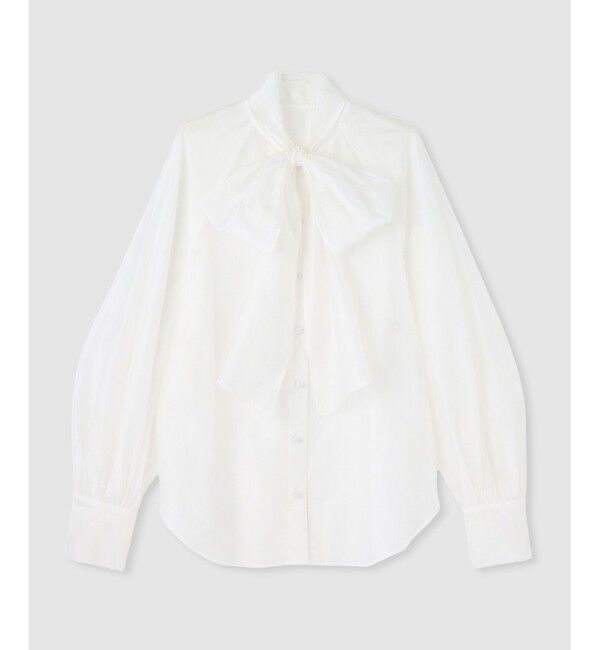 allureville「シルキーセルロースボウブラウス」|シャツ・ブラウス|