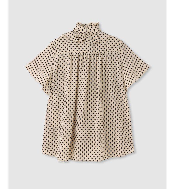 LOULOU WILLOUGHBY「◇【LOULOU WILLOUGHBY】デシンドットフレアスリーブブラウス」|その他|