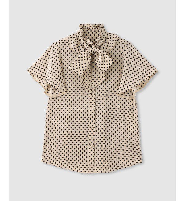 LOULOU WILLOUGHBY「◇【LOULOU WILLOUGHBY】デシンドットフレアスリーブブラウス」|その他|