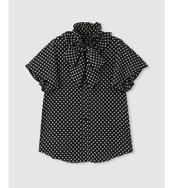 LOULOU WILLOUGHBY「◇【LOULOU WILLOUGHBY】デシンドットフレアスリーブブラウス」|その他|