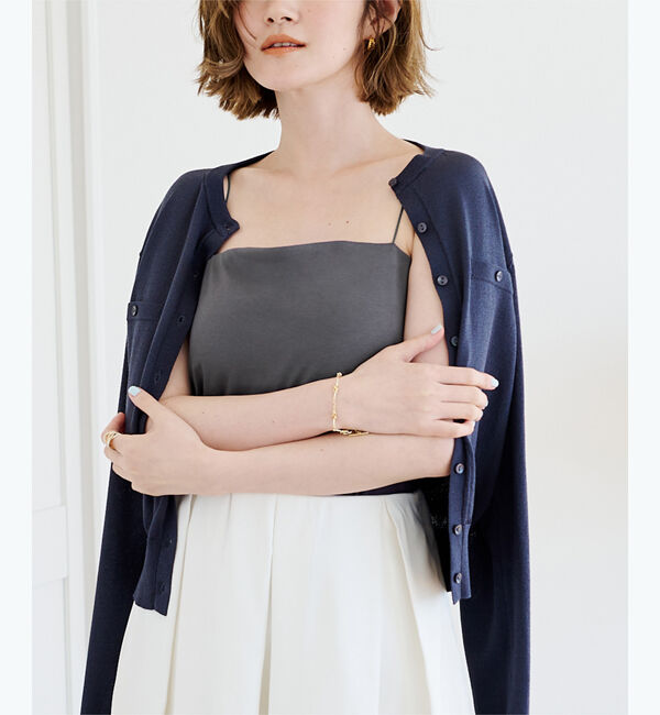 ur's「ストラップカップ付キャミソール」|キャミソール|