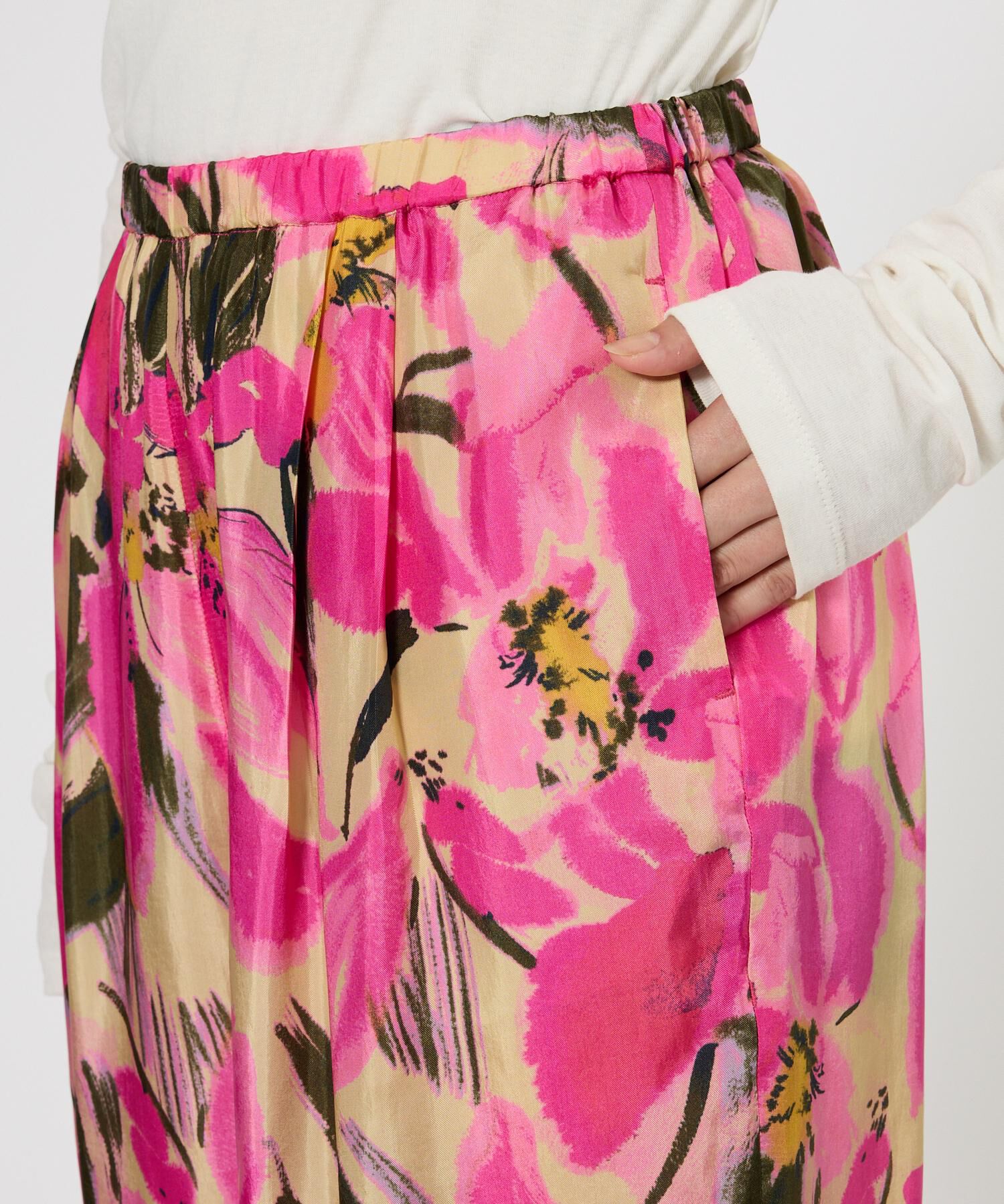 BABYLONE「ハナガライージースラックス」|スラックス|