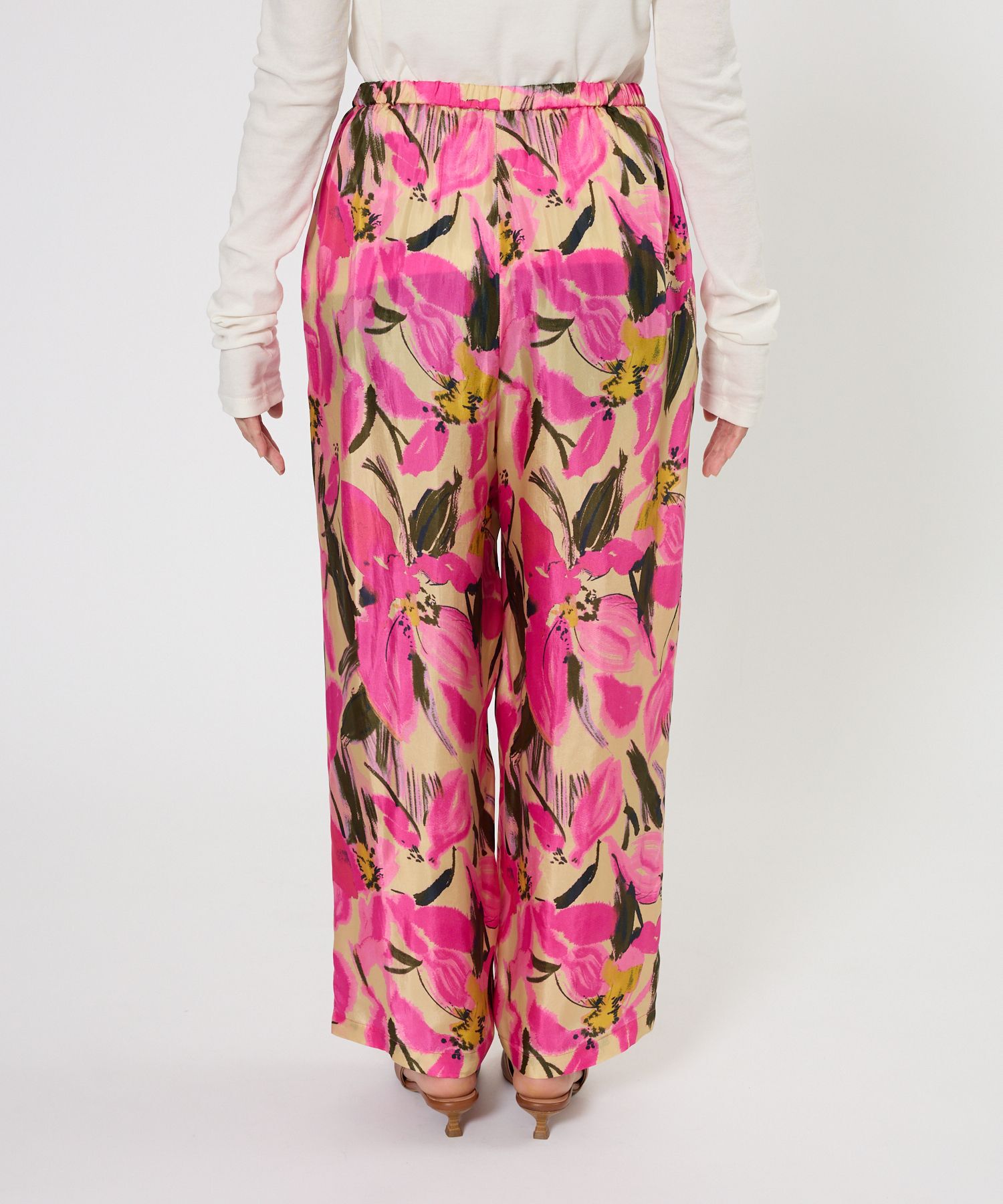 BABYLONE「ハナガライージースラックス」|スラックス|