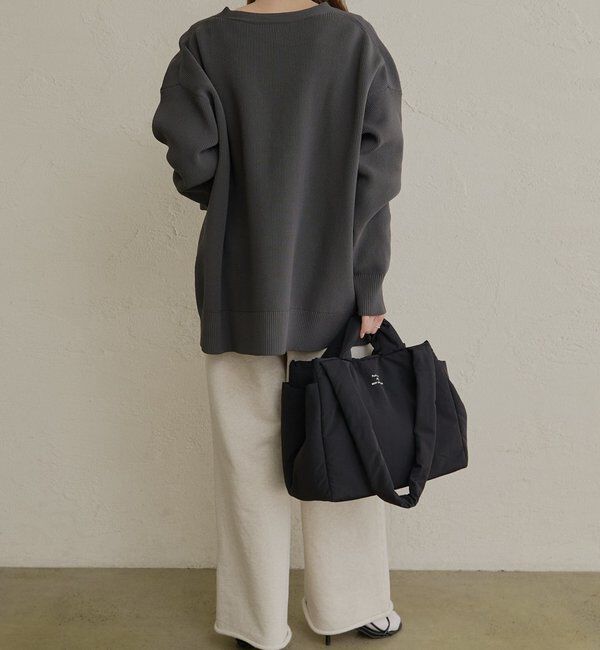  「【WEB限定/Du noir】スポンディッシュBIG Vネックカーディガン」|カーディガン|