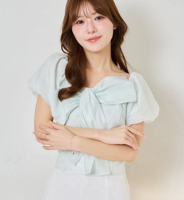  「ビッグリボンブラウス」|シャツ・ブラウス|